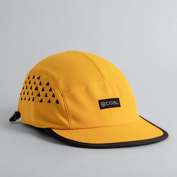 Coal The Provo Cap UPF Tech 5 Panel Camp Hat, Adjustable Fit, Goldenrod New