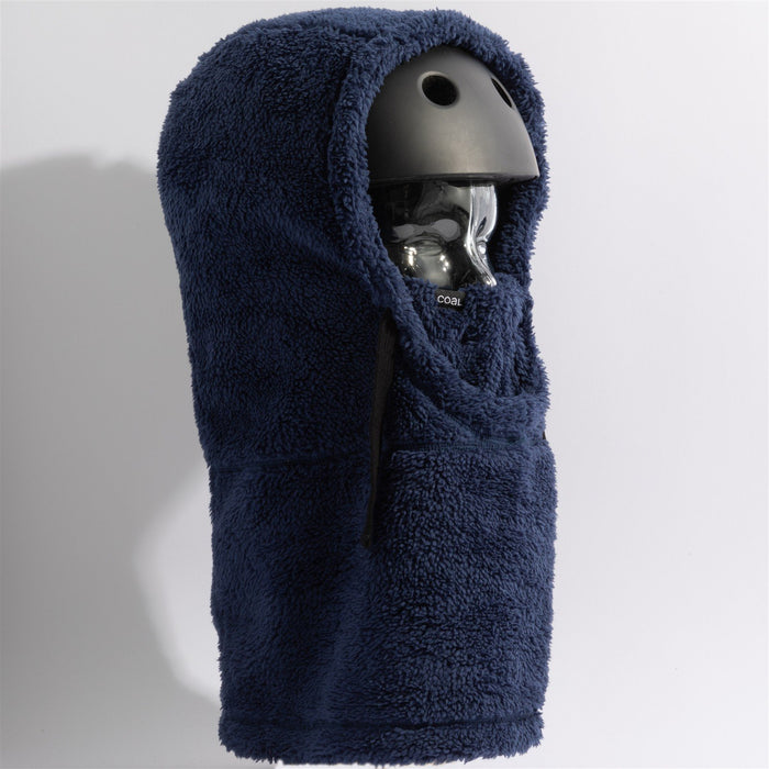 Coal The Ridge Fleece Hood Over Helmet Balaclava Navy Blue OSFM Adults New