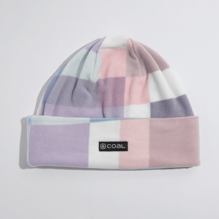 Coal The New Jack Fleece Beanie Unisex OSFM Oversized Check New