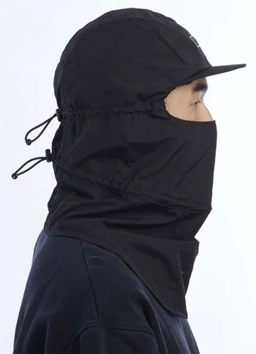 Coal The Sentinel Water Resistant Tech Brim Hood Balaclava Solid Black New