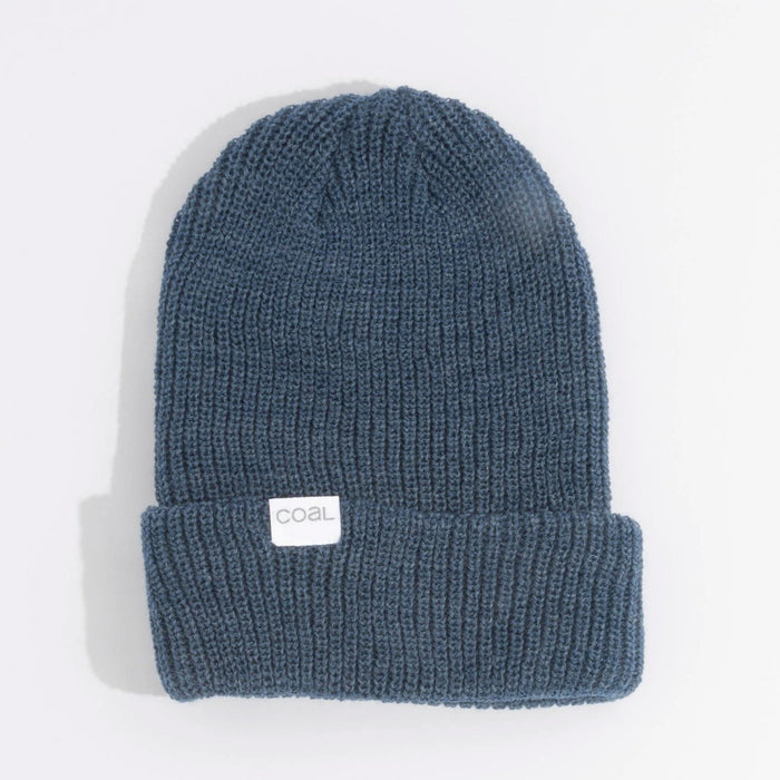 Coal The Stanley Soft Knit Mid Length Beanie Unisex OSFM Navy New