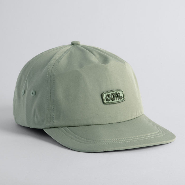 Coal The Hardin Cap Technical Camp Hat, Adjustable Strapback, Mint Green New