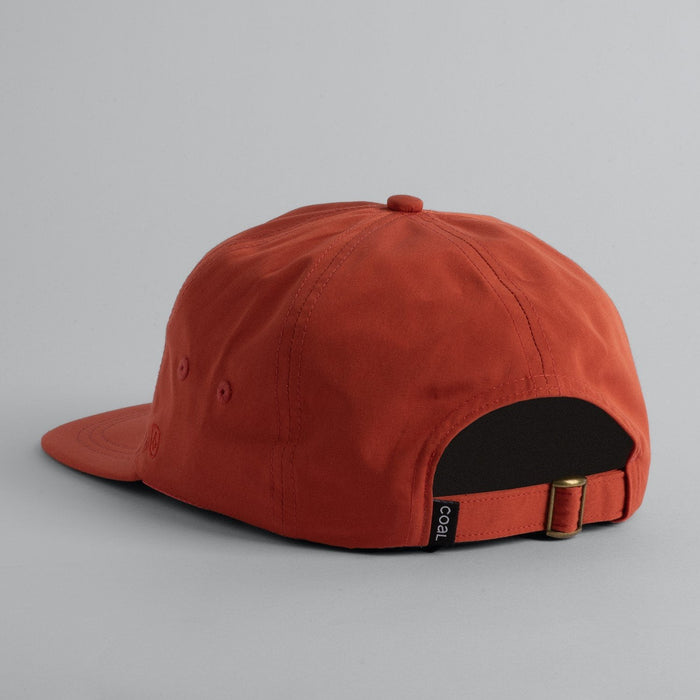 Coal The Hardin Cap Technical Camp Hat, Adjustable Strapback, Terracotta New