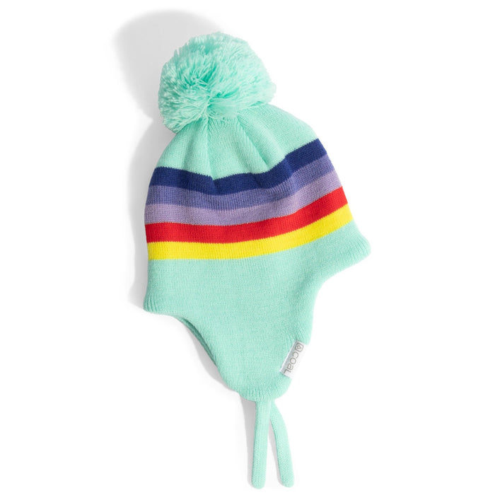 Coal Bert Kids Pom Beanie Mint OSFM New