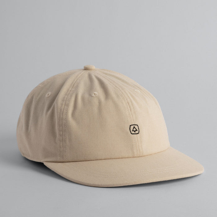 Coal The Evergreen Hat 6 Panel Dad Cap, Adjustable Strapback, Khaki New