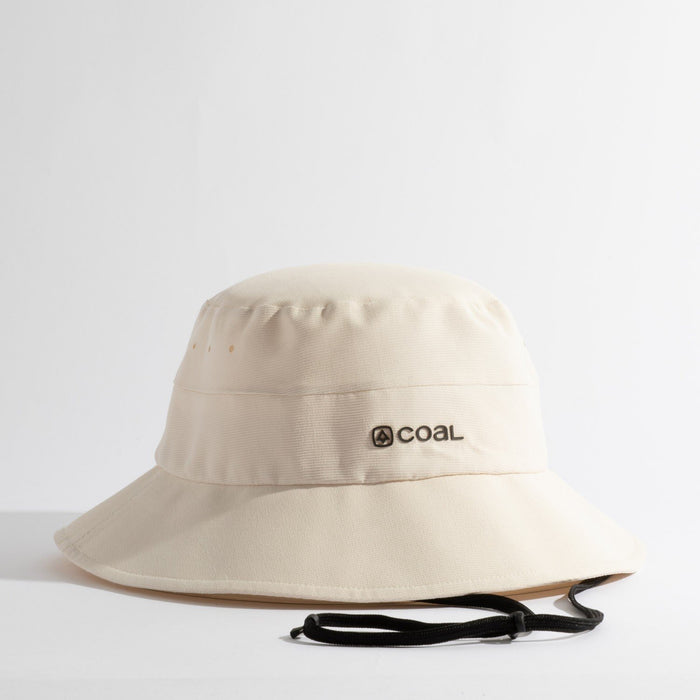 Coal The Banks Full Brim Bucket Hat, Large 60.5 cm, Bone New