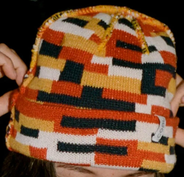 Coal The Mirage Low Profile Reversible Beanie Unisex OSFM Multi 1 New