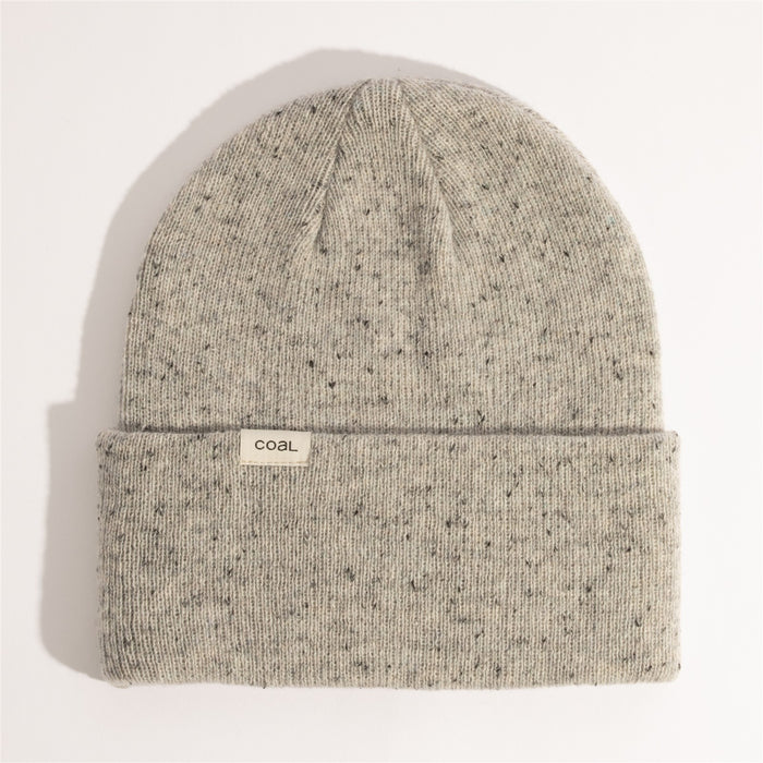 Coal The Wayne Specks Mid Length Beanie Unisex OSFM Grey Specks New