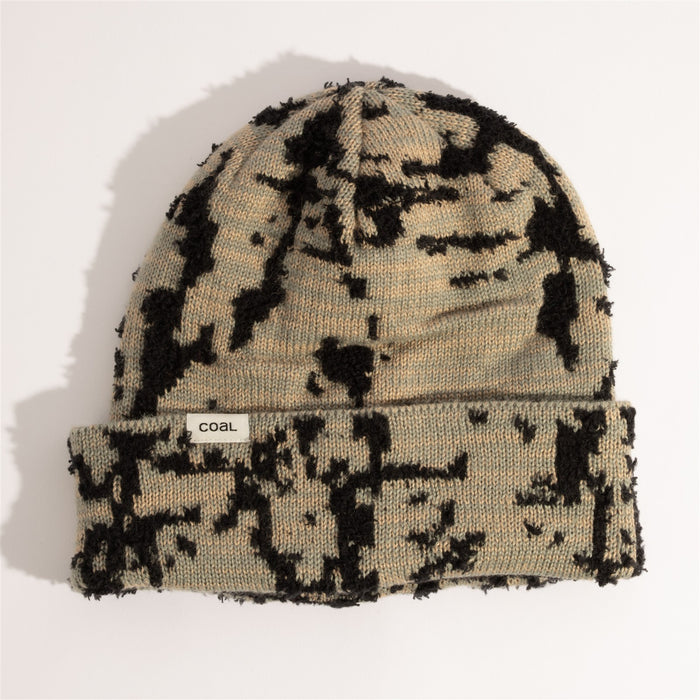 Coal The Artefact Mid Length Terry Cloth Beanie Unisex OSFM Sage / Black New