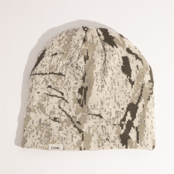 Coal The Switch Skull Mid Length Beanie Unisex OSFM Snow Camo New