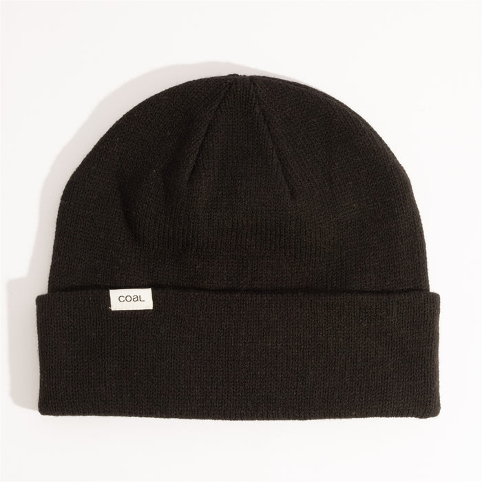 Coal The FLT Recycled Polyana Jersey Knit Beanie OSFM Black New