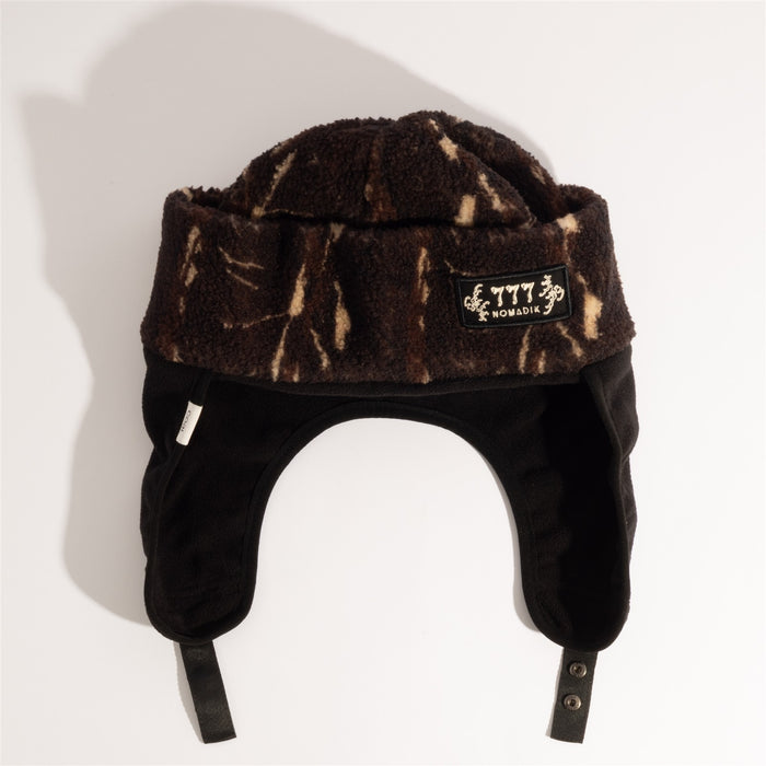 Coal The Kazu 777 Mid Length Fleece Earflap Beanie OSFM Camo New