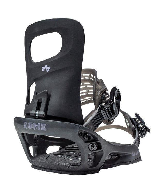 Rome Glade Snowboard Bindings Womens Medium/Large Black (US 8.5+) New