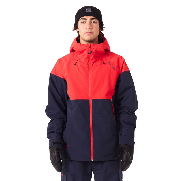 Dakine Siphon Shell Snowboard Jacket Men's Large Kai Jones Flame Red Blue New