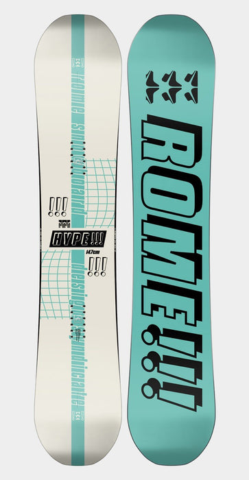 Rome SDS Women's Hype Snowboard Size 139 cm, True Twin, New 2024