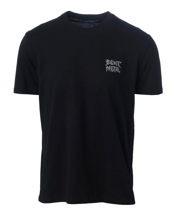 Bent Metal Binding Works Metal Short Sleeve T-Shirt Tee, Men's XL, Black New