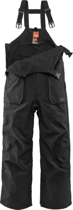 Thirtytwo Basement Bib Shell Snowboard Pants, Men's Medium, Solid Black New