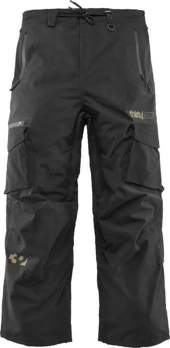 Thirtytwo Blahzay Shell Snowboard Pants Men's Large Grenier Signature Black New