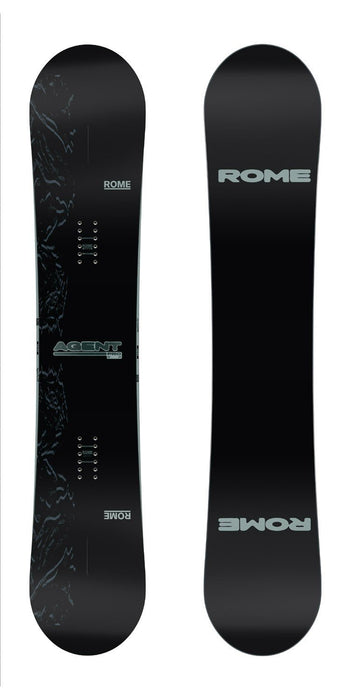 Rome Agent Pro Men's Snowboard 154 cm True Twin All-Mountain New 2026