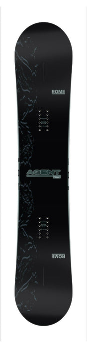 Rome Agent Pro Men's Wide Snowboard 158 cm True Twin All-Mountain New 2026