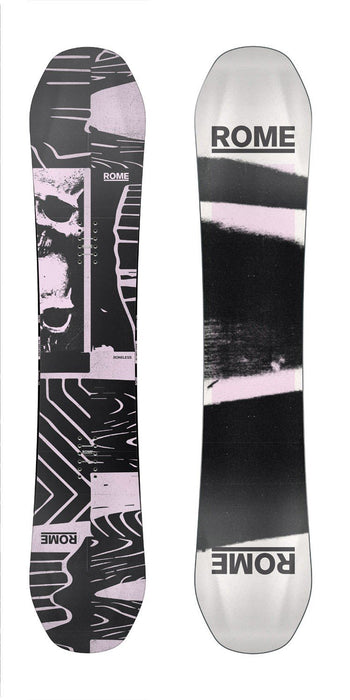 Rome Boneless Narrow Snowboard 147 cm True Twin All Mountain New 2026