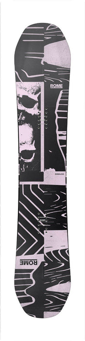 Rome Boneless Mens All Mountain, True Twin Snowboard 156 cm, New 2026