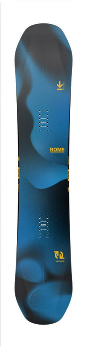 Rome Mechanic Men's Snowboard 153 cm with Trace HW Bindings, Black New 2026