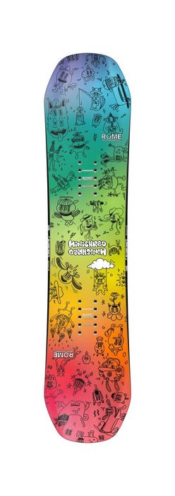 Rome Minishred Youth Snowboard 110 cm Mini-Shred True Twin All-Mountain New 2026