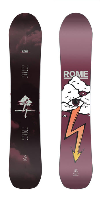 Rome Stale Crewzer Men's Snowboard 160 cm Directional Twin All-Mountain New 2026