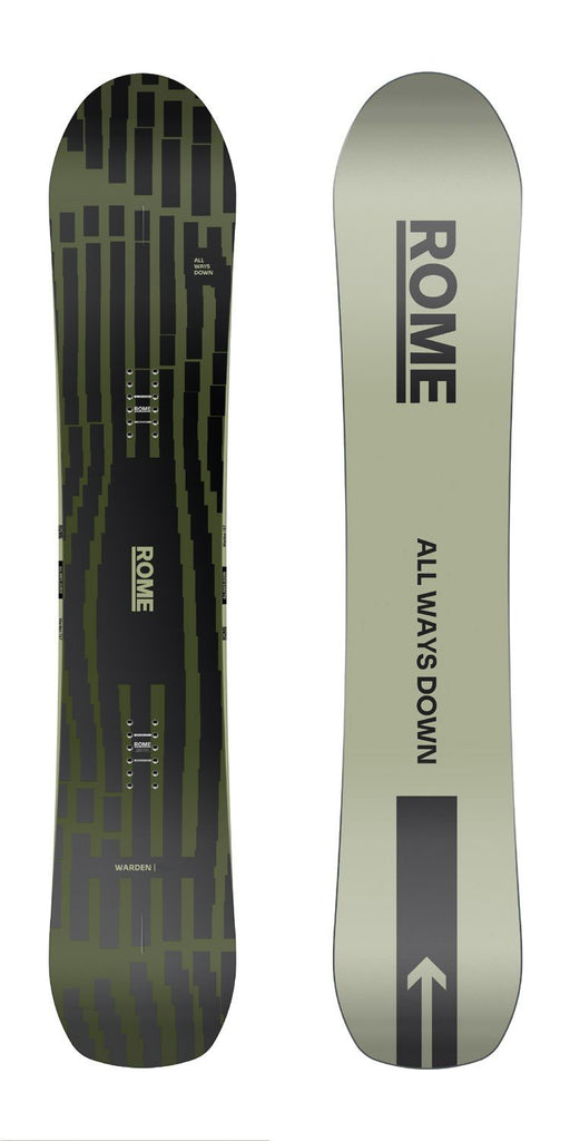 rome camber snowboards Rome Warden Snowboard 2026 154