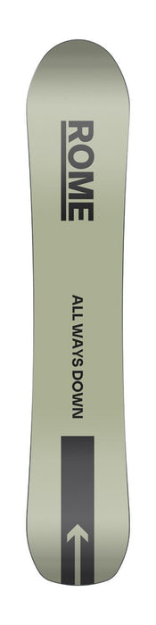 Rome Warden Men's Wide Snowboard 158 cm Directional Twin Fusion Camber New 2026