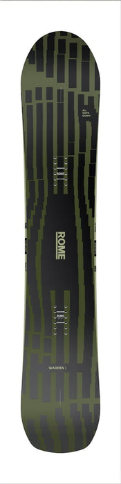 Rome Warden Men's Snowboard 160 cm Directional Twin Fusion Camber New 2026