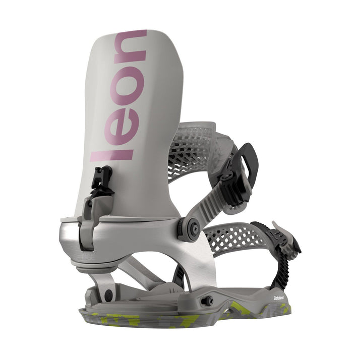 Batelon Blaster AW FASE Snowboard Bindings Small Women's 6.5-8.5 Metal Grey 2027