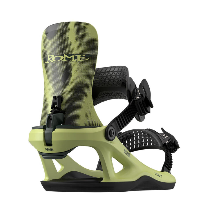 Rome Volt FASE Snowboard Bindings, Small (US Men's 5.5-8) Acid 2027