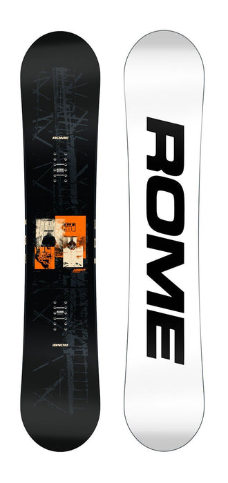 Rome Agent Pro Wide Men's Snowboard 155 cm True Twin All-Mountain New 2027