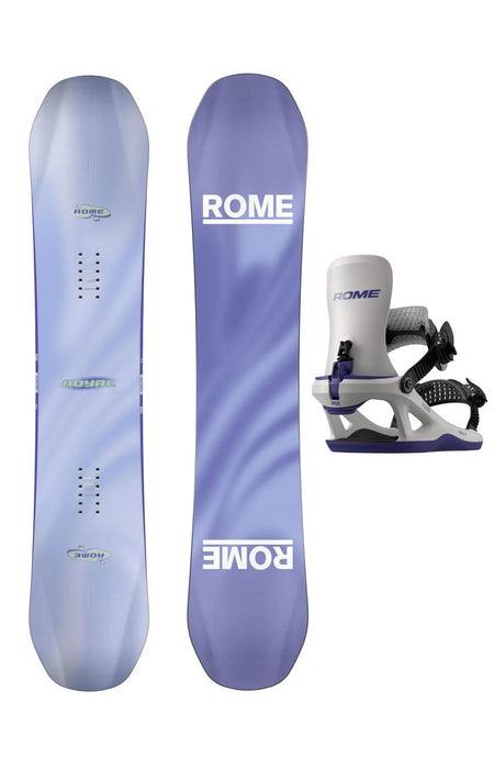 Rome Royal Women's Snowboard 147 cm with Rome Volt Fase Bindings New 2027