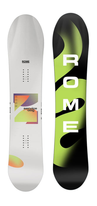 Rome Service Dog Men's Snowboard 155 cm Directional Powder New 2027