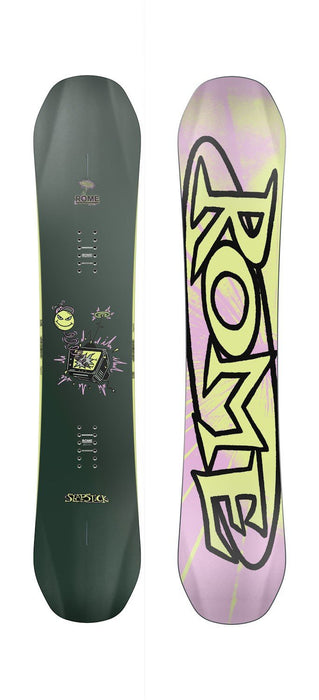 Rome Slapstick Youth Snowboard 147 cm True Twin Fusion Camber New 2027