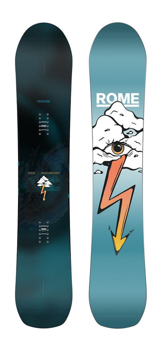 Rome Stale Crewzer Men's Snowboard 151 cm Directional Twin All-Mountain New 2027