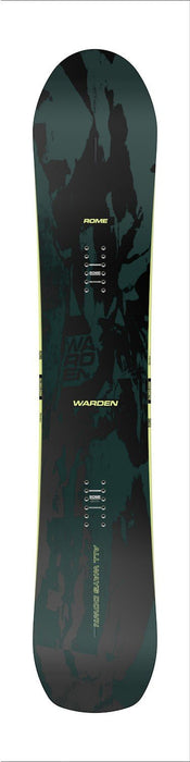 Rome Warden Wide Men's Snowboard 161 cm Directional Twin Fusion Camber New 2027