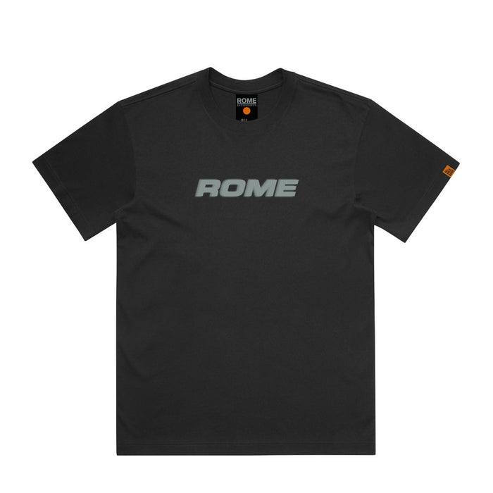 Rome Snowboards Cotton Short Sleeve T-Shirt Tee, Men's Large, Black New