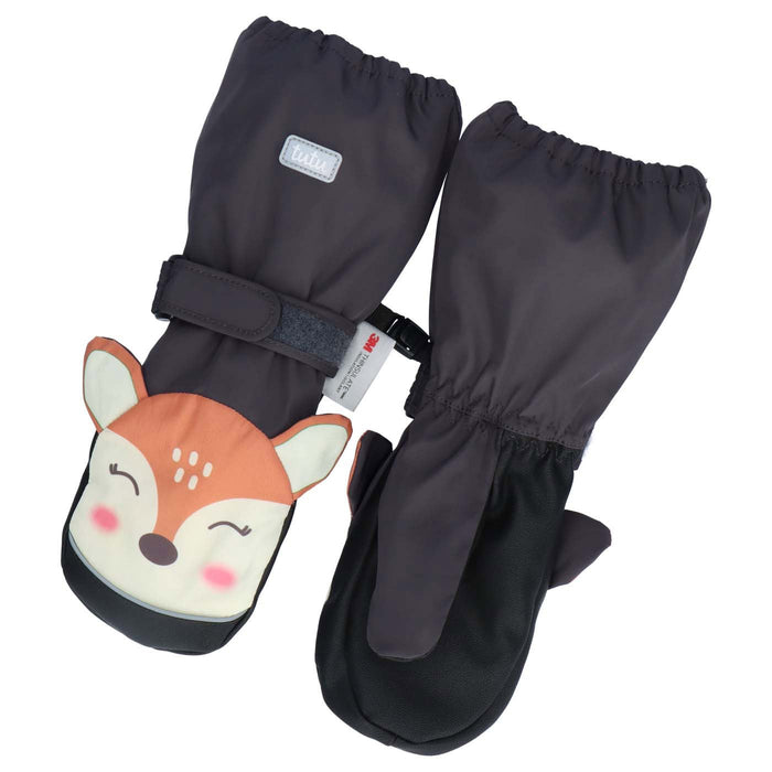 Tutu Youth Fox Mitten Gloves Kids 4-6 Years New