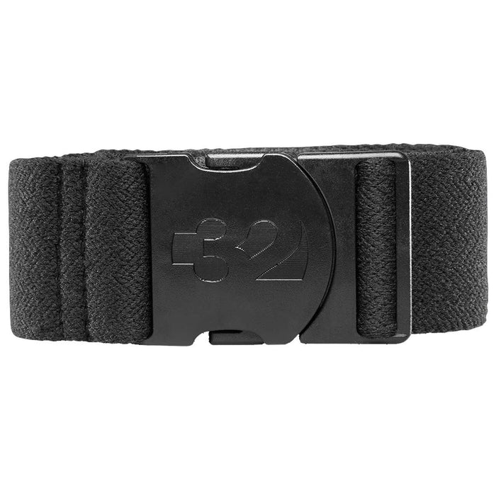 Thirtytwo 32 Cut-Out Belt Elastic Webbing Adjustable up to 38" Black New