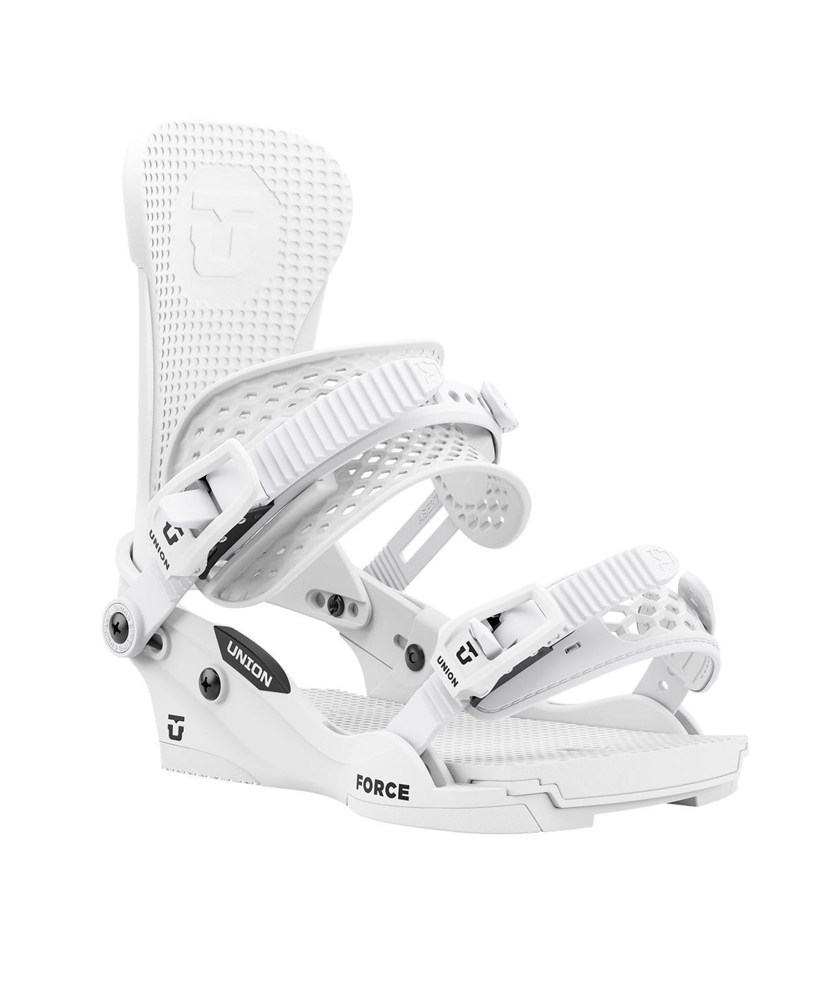 Union Force Classic Snowboard Bindings, Men's XS (US 2 - 5.5), White N ...
