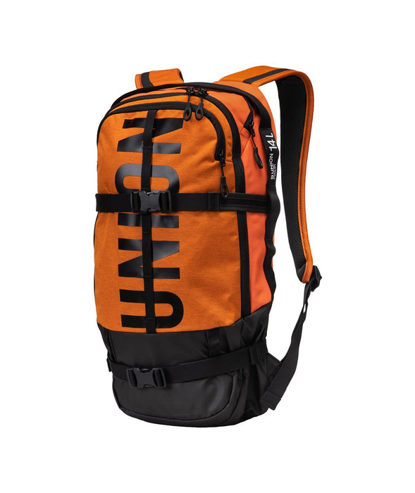 Union Binding Company Resort Pack 14L Snowboard Carry Backpack Orange New