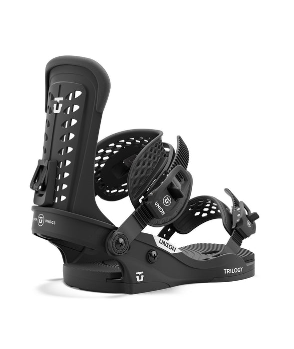 Union Trilogy Classic Snowboard Bindings Women's Medium (US 6.5-8.5) Black 2027