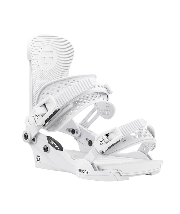 Union Trilogy Classic Snowboard Bindings Women's Medium (US 6.5-8.5) White 2027
