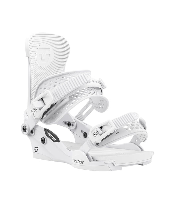 Union Trilogy Classic Snowboard Bindings Women's Large (US 9-11) White New 2026