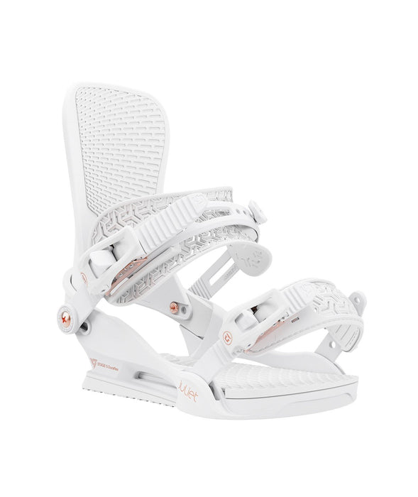 Union Juliet Snowboard Bindings Women's Medium (US 6.5-8.5) White New 2025