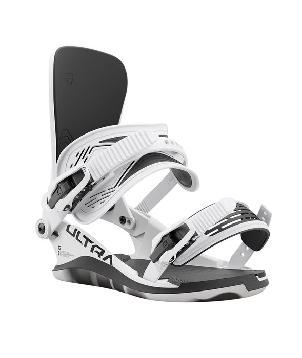 Union Ultra Snowboard Bindings Men's Large (US 10.5-13) White New 2025